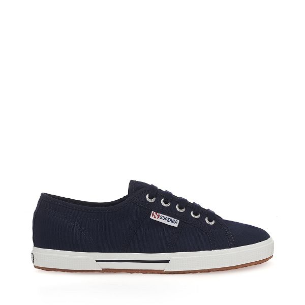 Superga 2950 Cotu Blue Low Top Sneakers - Women's Sneakers USA | US5430780